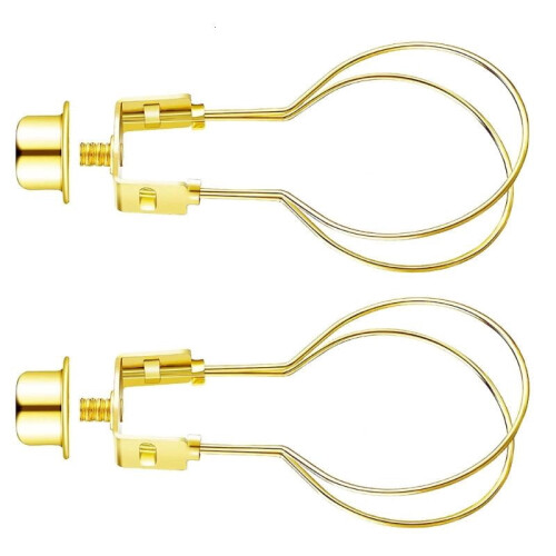 Tizuqe Lamp Shade Harp Holder Adapter 2 pcs