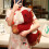 Horse-Shaped Throw Pillow Red Plush Soft Cushion 1 Piece 6