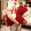 Horse-Shaped Throw Pillow Red Plush Soft Cushion 1 Piece 8