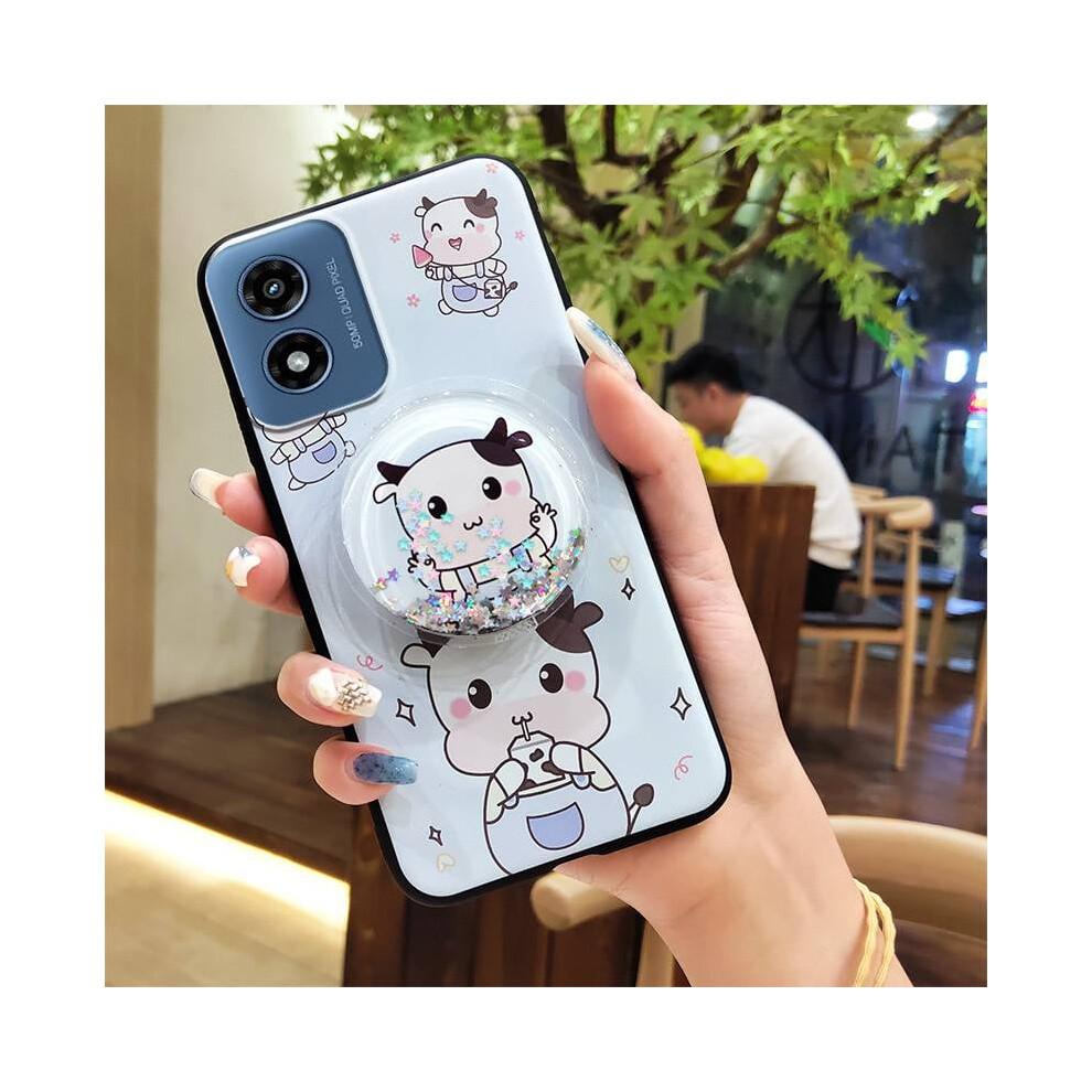 Moto G Play 2024 Phone Case Tpu Glitter Kickstand 974856160907