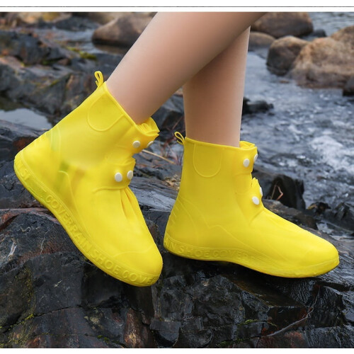 Waterproof Shoe Covers Unisex PVC 1 Pair 1