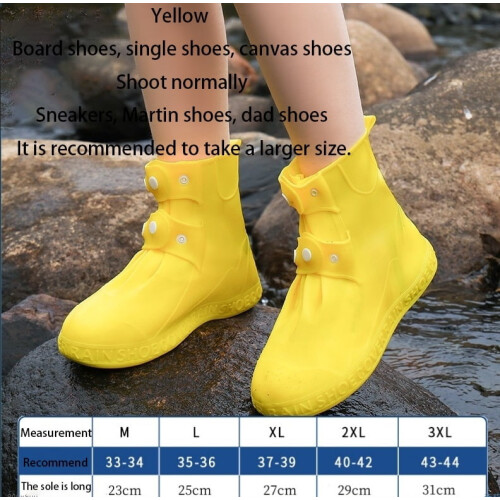 Waterproof Shoe Covers Unisex PVC 1 Pair 2