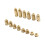 Wheel Spoke Balance Weights Refill for Motorcycle 14 Pieces 3