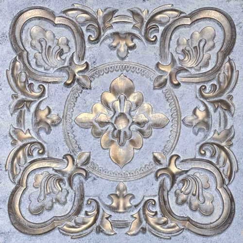 DCT30-Gaby PVC Ceiling Tile Aged White Gold 2 ft x 2 ft 10