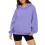 Women's Soft Casual Hooded Sweatshirt Lightweight Pullover 4