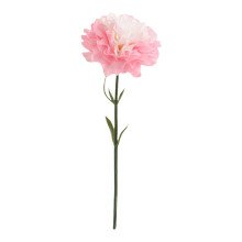 Artificial Silk Carnation Picks with Stems 12 pcs
