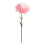 Artificial Silk Carnation Picks with Stems 12 pcs 1