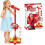 Kids Karaoke Microphone with Adjustable Stand 100cm LED 1