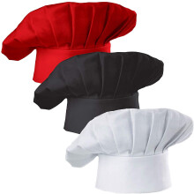 Chapeau de chef adulte ajustable et élastique pour la cuisine