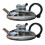 Innovessa Heatable Tea Pot Set 20oz 2 pcs with Infusers 1