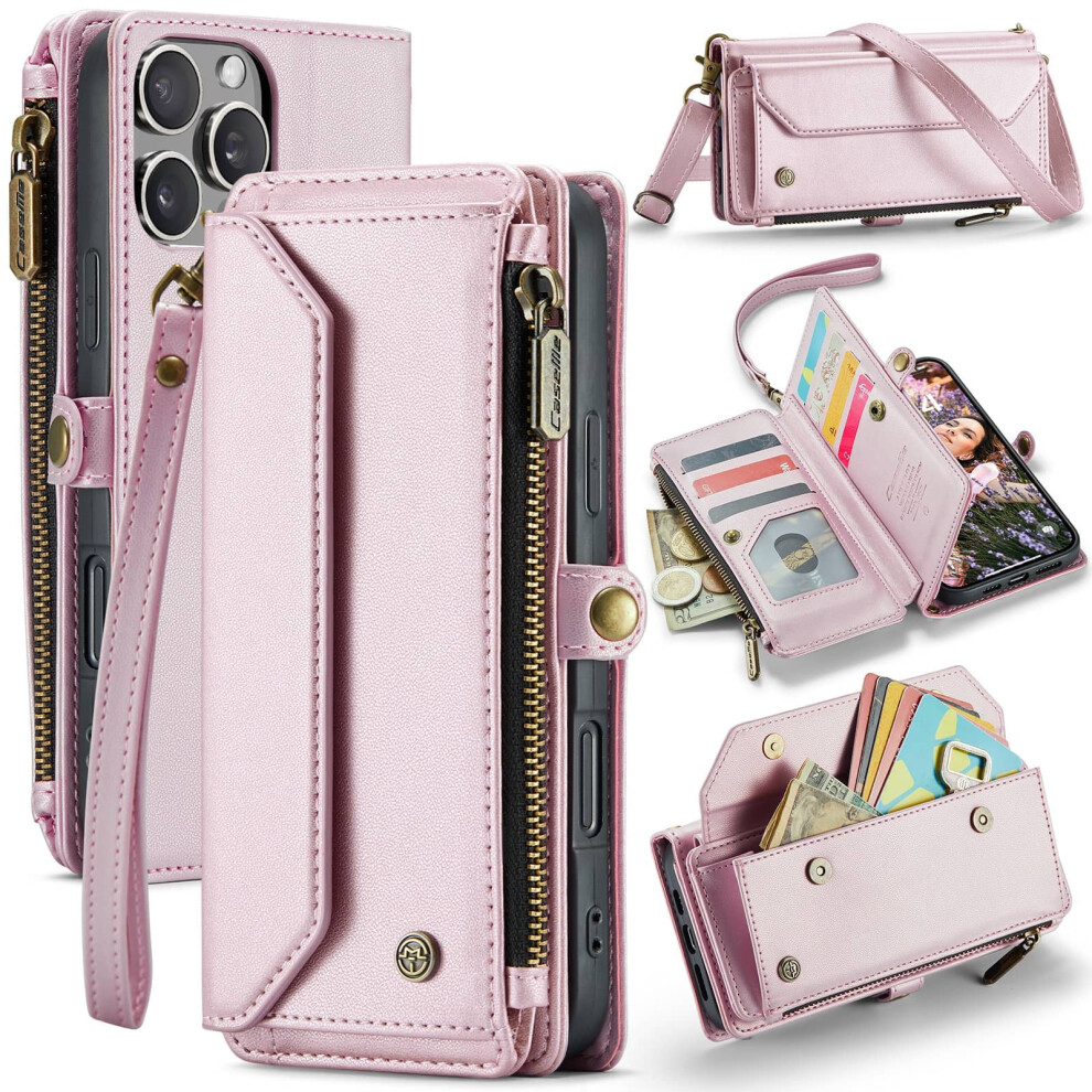Iphone 16 Pro Max Crossbody Wallet Case With Rfid Blocking 971050500256