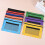 Pencil Pouch Oxford Fabric 3-Ring Zipper 5-Pack 5