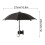 Black Universal Phone Stand with Umbrella Suction Cup for 3