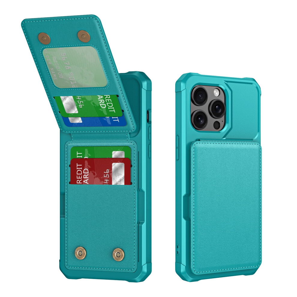 Allytechgroup Iphone 16 Pro Wallet Case Â Slim Shockproof 908436898041