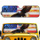 Bald Eagle US Flag Windshield Sunshade for Jeep Wrangler TJ 1