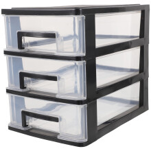 Plastic Desk Organizer Cabinet with 4 Drawers