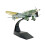 JU-87B flygplansmodell 1: 72 skala med displaybas 5