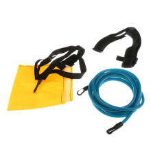 Swimming Resistance Parachute Belt Yellow Blue