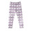 Pigeretern Leggings Høj Talje Elastisk Blød Lilla 7 År 5