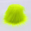 Κορδέλα από γούνα Shaggy Mohair σε νέον κίτρινο χρώμα 5 x 18 εκ. 2