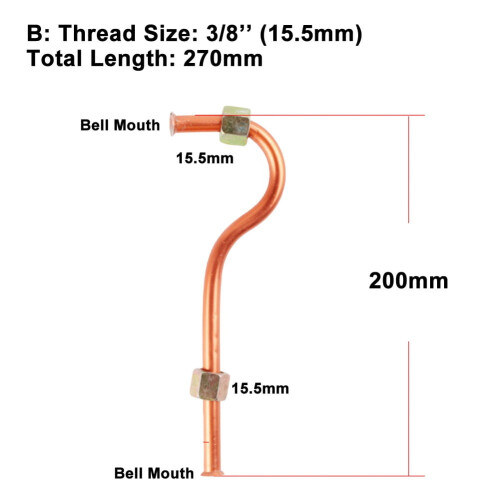 Air Compressor Exhaust Tube Pneumatic Part