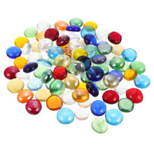 Glass Flatback Beads Mosaic Tile 1 Bag