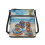 Δερμάτινη τσάντα Crossbody με σχέδιο παραλίας Dachshund για γυναίκες 1 τεμάχιο 1