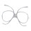 Ski Goggles Insert Adapter Clear Inner Frame 2