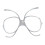 Ski Goggles Insert Adapter Clear Inner Frame 4