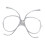 Ski Goggles Insert Adapter Clear Inner Frame 5