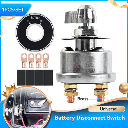 Battery Quick Disconnect Switch Heavy Duty 300A 12V 24V