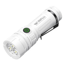 LED-Suchscheinwerfer, Taschenlampe, USB-aufladbar, ABS, 1 Stück
