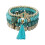 Set di 4 bracciali da donna Fatima con cristalli 1