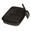 DAMAI Cat Litter Box Black Open-Top Semi-Closed Portable 1