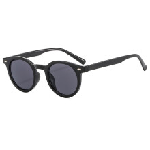 Vintage Polarized Sunglasses for Men Round Sunglasses UV400 Protection Retro Hand-crafted Acetate Frame