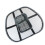 Ice Silk Car Seat Cushion with Ergonomic Lumbar Support 1