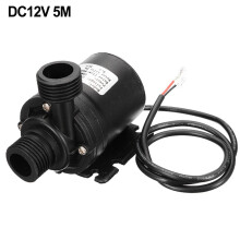 12V/24V plastic water pump 800L/H 19W 35dB 874cm