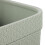 Lixeira quadrada de plástico verde, pacote com 1 unidade, 30 x 23 x 23 cm (11,8 x 9,1 x 9,1 polegadas). 7
