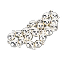 Magnetic Clasps Round Brass 20 Sets for DIY Jewelry Making