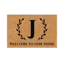 Welcome Mat Front Porch Rug No Slip Coir Door Mat 16" x 24" Rectangle WELCOME TO OUR HOUSE Floor Mat for Farmhouse Patio Home Decor