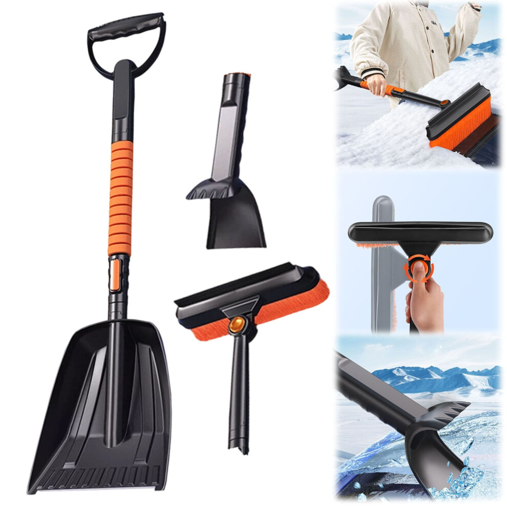 Snow Brush And Ice Scraper For Car Windshield 38 Inch 908436915717