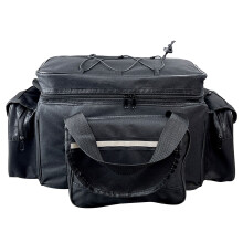 Large Capacity Fishing Tackle Bag MultiPockets Fishing Gear Carrying Bag Outdoor Portable Oxfords Cloth Shoulders Bag