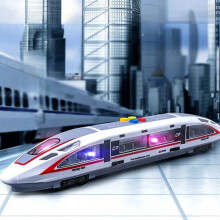 High Speed Train Toy Inertia-Powered 1 Piece