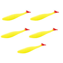 5Pcs 10cm Paddle Tail Swimbaits Soft Fishing Lures for Trout Walleye Artificial Baits Fishing Lure Swim Baits