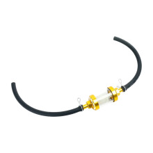 Universal Motorcycle Gasoline Filter Reusable Durable Fuel Strainer for Commuting Touring and Roadside