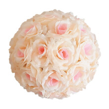 7.8" Artificial Rose Silk Flower Ball for Wedding Hanging Decor, DIY Centerpieces, Party & Baby Shower – Compatible with Standard Hooks