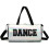 Borsa da ballo/balletto per ragazze, mini borsa da viaggio in PU, rosa e argento 1