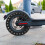 Roue pleine noire pour skateboard électrique 8