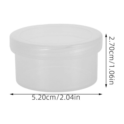 Kleine plastic sieradendoosjes met klapdeksel (10 stuks) 1