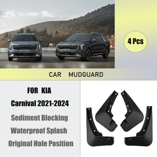 KIA Carnival2021–2024Skærmklapper4-delte sorte 1